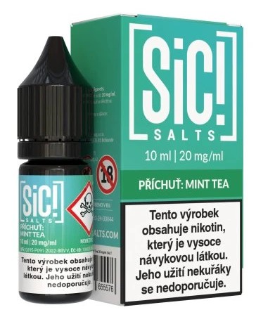Liquid Sic! Salts - Mint Tea 10ml - 20mg