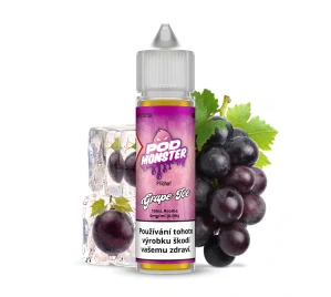 Příchuť POD Monster S&V: Grape Ice (Ledové hroznové víno) 10ml